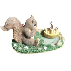 Charming Tails I Miss You Already Squirrel Figurine Fitz & Floyd Collectible 4.5